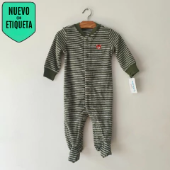 OSITO - CARTER´S - TALLE 6 MESES - A RAYAS VERDE Y GRIS - comprar online