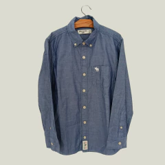 CAMISA - ABERCROMBIE - TALLE 7 AÑOS - SIMIL JEAN AZUL