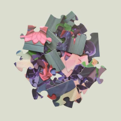 Imagen de ROMPECABEZAS - FROG MOX - 24 PIEZAS MOTIVO PJ MASKS CON VALIJA LUNCHERA CMS 20 X 16