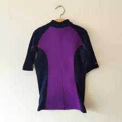 REMERA NEOPRENE - TRIBORD - TALLE 10 AÑOS - NEGRO Y VIOLETA - comprar online