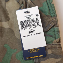BERMUDA - POLO RALPH LAUREN - TALLE 2 AÑOS - CAMUFLADO MARRÓN Y VERDE - PilchaGo