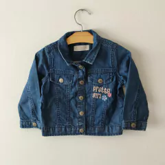 CAMPERA - TINY BUTTON - TALLE 2 A 3 AÑOS - JEAN AZUL