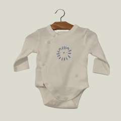 BODY - PRIMARK - TALLE 0 A 3 MESES - BLANCO MOTIVO LEÓN CON BOTONES CRUZADOS - comprar online