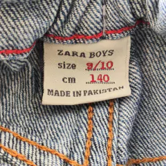 BERMUDA - ZARA - TALLE 9 A 10 AÑOS - JEAN AZUL en internet