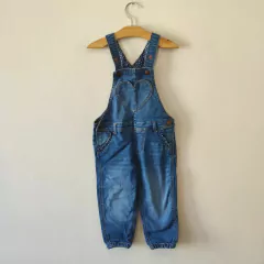 JARDINERO - H&M - TALLE 12 A 18 MESES - JEAN AZUL