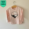 REMERA ML - CASTRO - TALLE 12 A 18 MESES - ROSA MOTIVO PAJARO