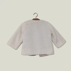 SAQUITO - PIOPPA - TALLE 12 MESES - PELUCHE CREMA - comprar online