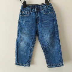 PANTALÓN JEAN - ZARA - TALLE 12 A 18 MESES - JEAN AZUL - comprar online