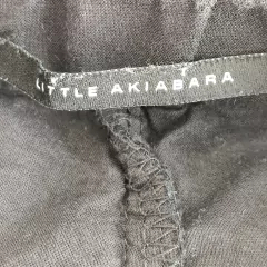 SHORT - LITTLE AKIABARA - TALLE 4 AÑOS - NEGRO CON BRODERIE - PilchaGo