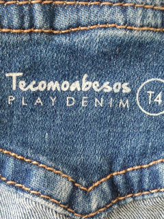 JARDINERO - TECOMOABESOS - TALLE 4 AÑOS - JEAN AZUL - tienda online