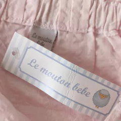 ENTERITO PC - LE MOUTON BEBE - TALLE 9 MESES - ROSA en internet