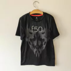 REMERA MC - ADIDAS - TALLE 7 A 8 AÑOS - NEGRO