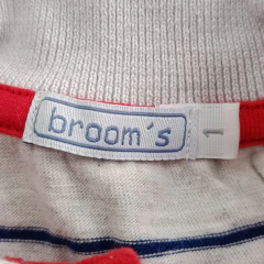 CHOMBA - BROOM´S - TALLE 12 MESES - A RAYAS GRIS en internet