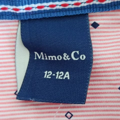 CAMISA - MIMO - TALLE 12 AÑOS - A RAYAS ROJO MOTIVO VARIOS en internet