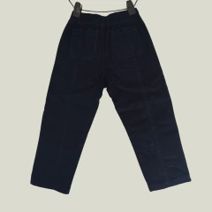 PANTALÓN CORDEROY - BABYCOTTONS - TALLE 4 AÑOS - AZUL en internet