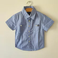 CAMISA - BABYCOTTONS - TALLE 18 MESES - AZUL