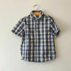 CAMISA MC - OKAIDI - TALLE 4 AÑOS - A CUADROS AZUL - comprar online