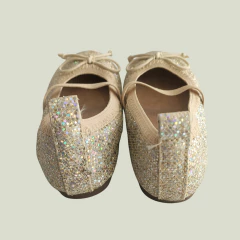 Imagen de GUILLERMINA - KENNETH COLE - TALLE AR 20 - BEIGE CON BRILLOS