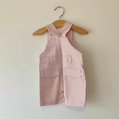 JARDINERO PC - LE MOUTON BEBE - TALLE 6 MESES - ROSA - comprar online