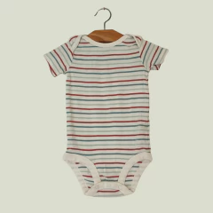 BODY - CARTER'S - TALLE 9 MESES - A RAYAS BLANCO, VERDE Y ROJO - comprar online