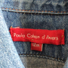 CAMPERA JEAN - PAULA CAHEN D'ANVERS - TALLE 12 MESES - AZUL - PilchaGo