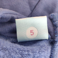 VESTIDO - OWOKO - TALLE 2 AÑOS - VIOLETA CON LEYENDA FESTIVAL - tienda online