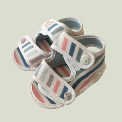 OJOTAS - GRISINO - TALLE 6 A 12 MESES - A RAYAS ROSA Y CELESTE - comprar online