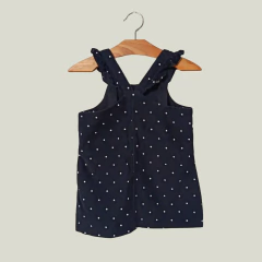 JUMPER - CARTER'S - TALLE 9 MESES - CORDEROY A LUNARES NEGRO - comprar online