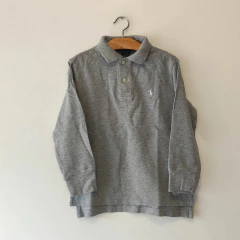 CHOMBA - POLO RALPH LAUREN - TALLE 3 AÑOS - PIQUÉ GRIS - comprar online