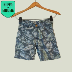 BERMUDA - CHEEKY - TALLE 8 AÑOS - JEAN MOTIVO HOJAS - comprar online