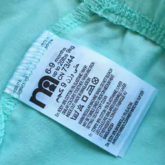 CONJUNTO - MOTHERCARE - TALLE 6 A 9 MESES - SET X2 PIEXAS (REMERA Y PANTALÓN) VERDE MOTIVO FLAMENCO - comprar online