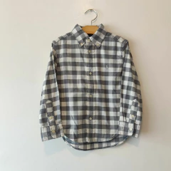 CAMISA ML - RALPH LAUREN - TALLE 3 AÑOS - A CUADROS GRIS - comprar online