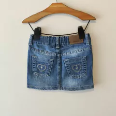 POLLERA - MIMO - TALLE 2 AÑOS - JEAN AZUL - comprar online