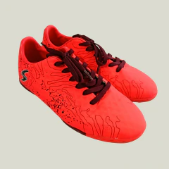 BOTINES - DIPORTTO - TALLE AR 33 - NARANJA MOTIVO VARIOS