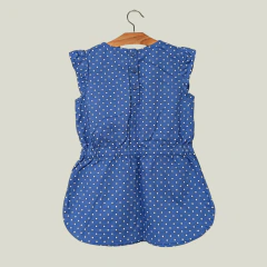 BLUSA - CARTER'S - TALLE 4 AÑOS - A LUNARES AZUL - comprar online