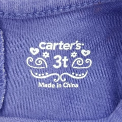 VESTIDO - CARTER'S - TALLE 3 AÑOS - VIOLETA MOTIVO FLORES en internet