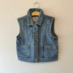 CHALECO - ONLY - TALLE 8 AÑOS - JEAN AZUL - comprar online