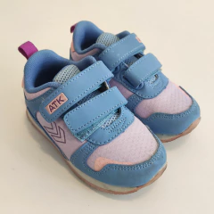 ZAPATILLAS - ATOMIK - TALLE AR 24 - CELESTE Y VIOLETA - comprar online
