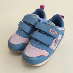 ZAPATILLAS - ATOMIK - TALLE AR 24 - CELESTE Y VIOLETA en internet