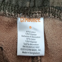 PANTALÓN - GYMBOREE - TALLE 5 AÑOS - CAMUFLADO VERDE en internet