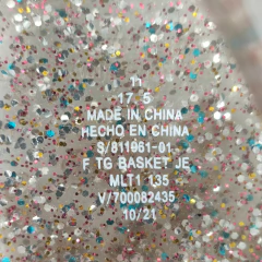 SANDALIAS - OLD NAVY - TALLE AR 27,5 - TRANSPARENTE A BRILLOS en internet