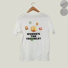 REMERA - UNIQLO - TALLE 16 AÑOS - BLANCO MOTIVO MARIO BROS - tienda online