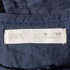 REMERA - ZARA - TALLE 10 AÑOS - AZUL en internet