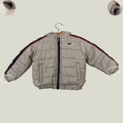 Imagen de CAMPERA ABRIGO - LEVI'S - TALLE 6 MESES - AZUL Y GRIS
