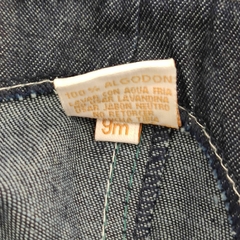 JARDINERO - FILOTEA - TALLE 9 MESES - JEAN AZUL - tienda online