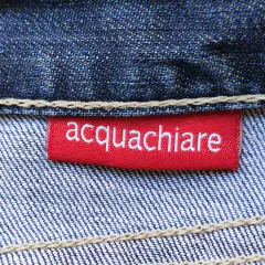 POLLERA - ACQUACHIARE - TALLE 2 AÑOS - JEAN AZUL en internet