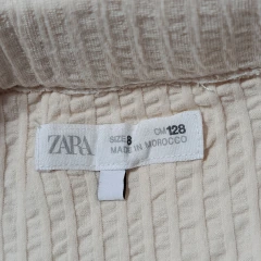 Imagen de CONJUNTO - ZARA - TALLE 8 AÑOS - SET X2 (CAMISA MC Y SHORT) CREMA