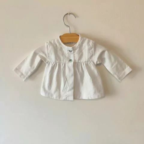 BLUSA - LARANJINHA - TALLE 1 MES - BLANCO ML