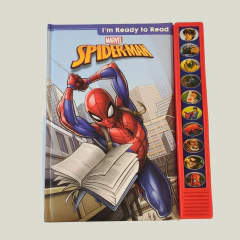 LIBRO - I'M READY TO READ SPIDERMAN - ED PIKIDS - CON SONIDO (EN INGLÉS) - comprar online