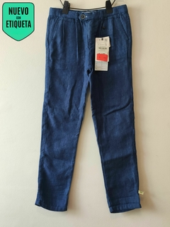 PANTALÓN - ZARA - TALLE 8 AÑOS - AZUL - comprar online